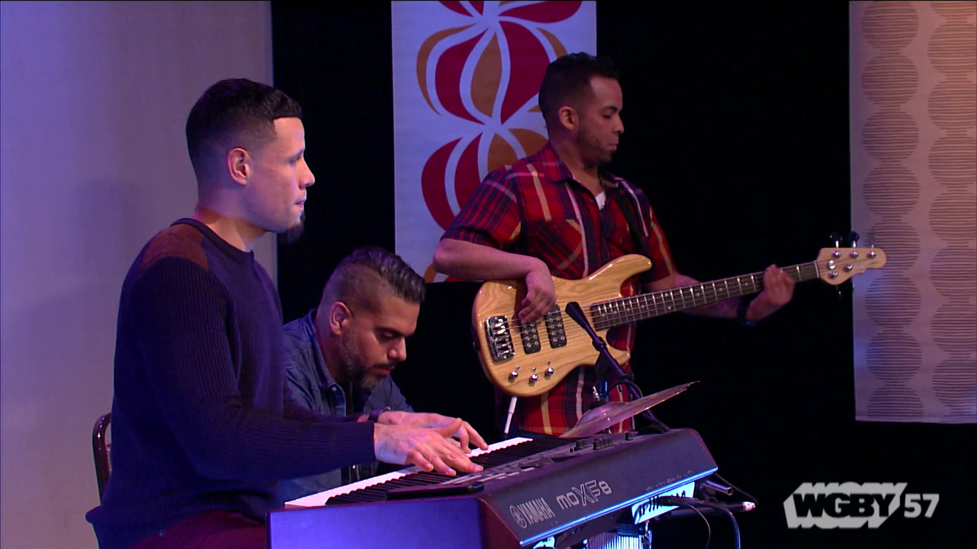 The non-denominational, 30-member Restoration Worship Center band has been playing Christian music for nine years. Here, RWC performs “Eres Mi Amigo Fiel."